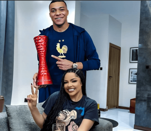 “Here is my boyfriend”: A Nigerian star dreams of becoming Mbappé’s companion