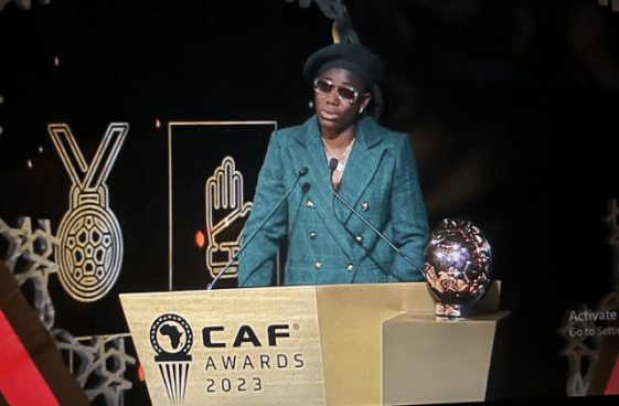 Asisat Oshoala Triumphs As African Ballon D'Or Winner At CAF Awards ...