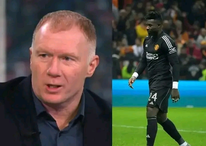 Manchester United : André Onana Repond à Sa Manière à Paul Scholes - L ...